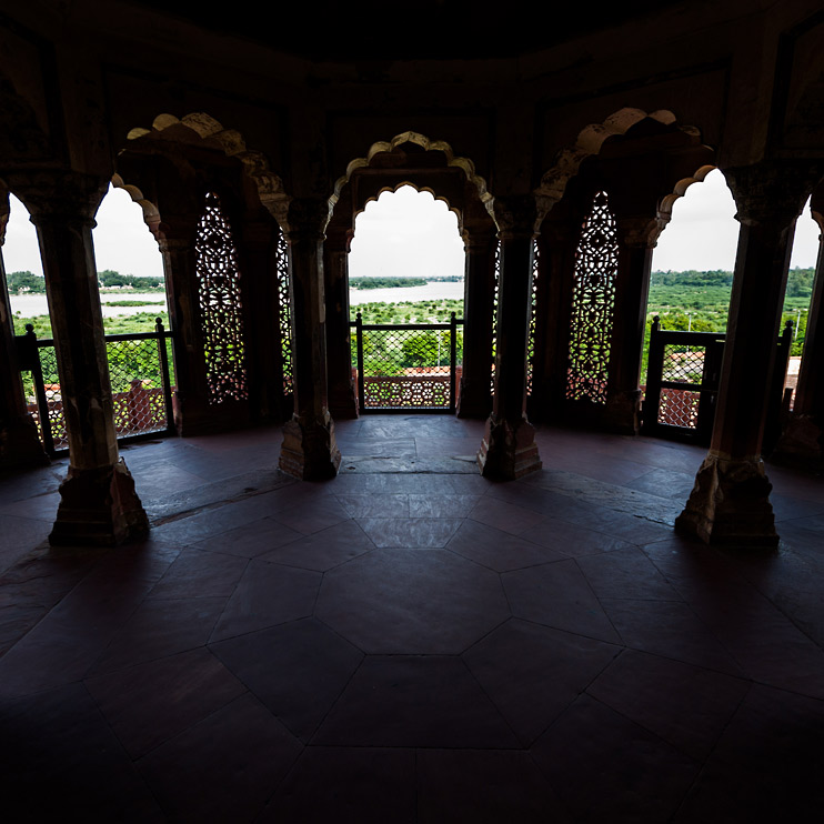 Agra, Agra Fort, Archway, India