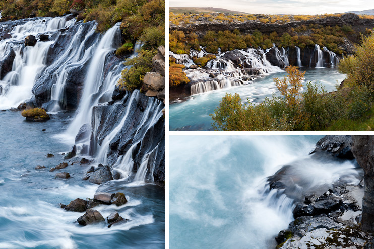 Hraunfossar Waterfall, Iceland, Waterfall
