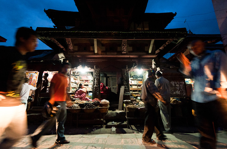 Durbar Square, Kathmandu, Market, Merchant, Nepal