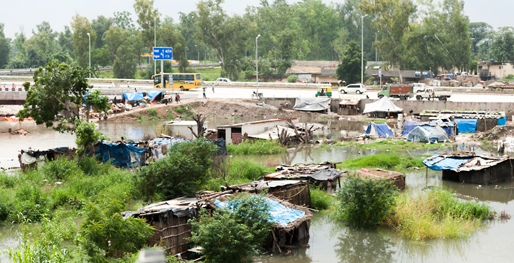 Floods, India, New Delhi