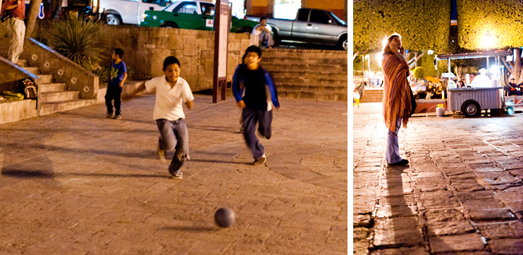 Cell Phone, Children, Mexico, Pacing, Playing, San Miguel de Allende, Soccer